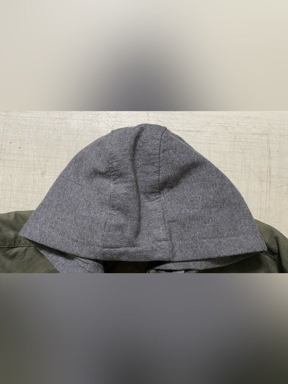 Dickies Olive Green Military Field Jacket with Gray Hood M (38-40) - Picture 16 of 16